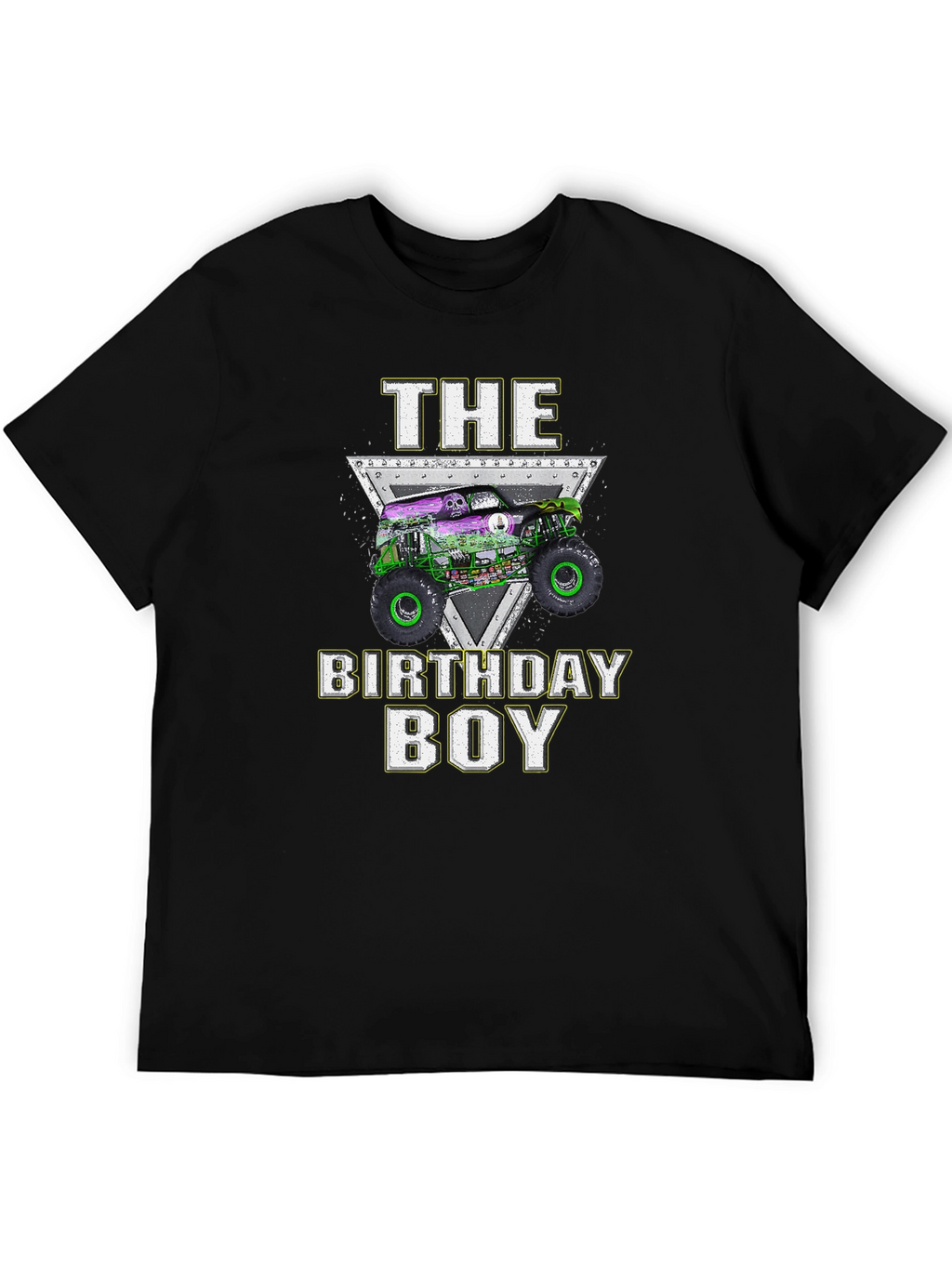 Monster Truck Birthday Boy T-Shirt