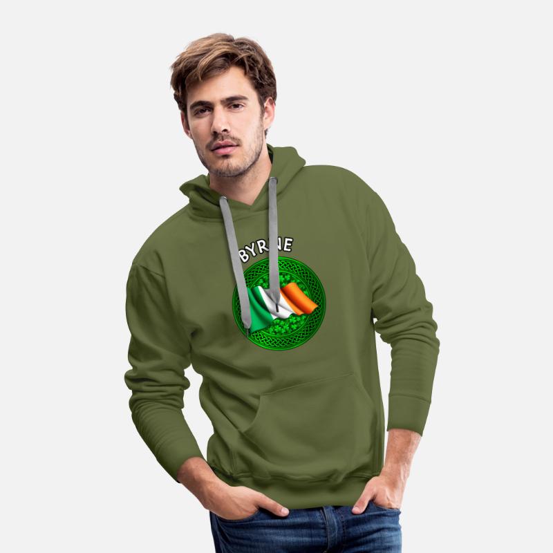 Byrne Shamrock & Irish Flag