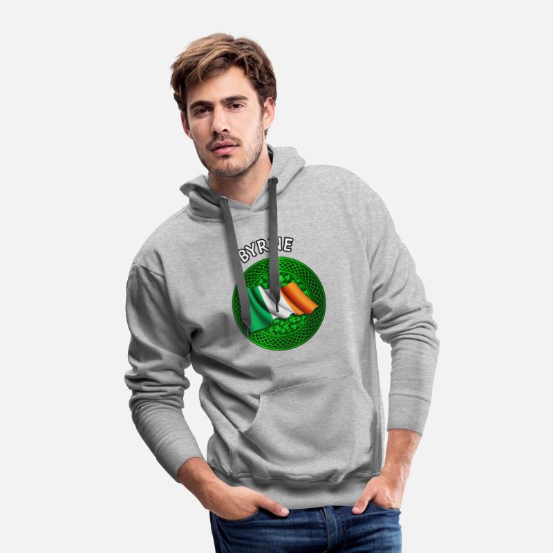 Byrne Shamrock & Irish Flag