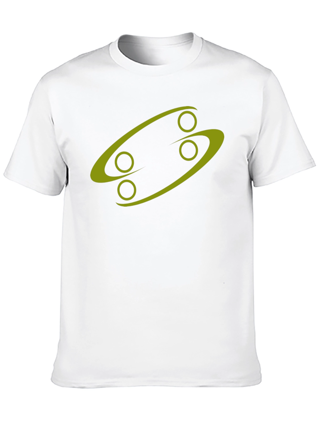Abstract Graphic Print Mens T-Shirt
