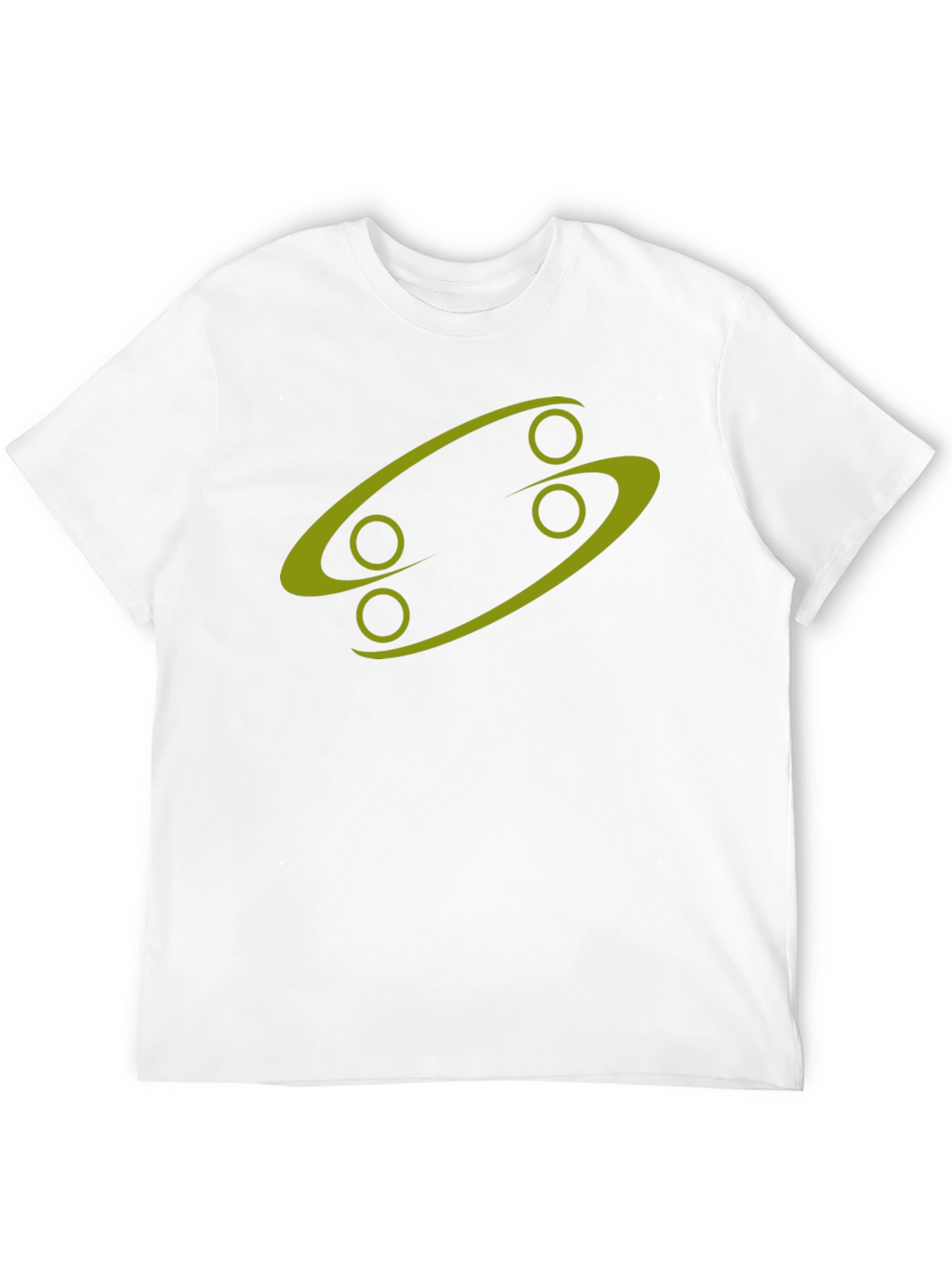 Abstract Graphic Print Mens T-Shirt