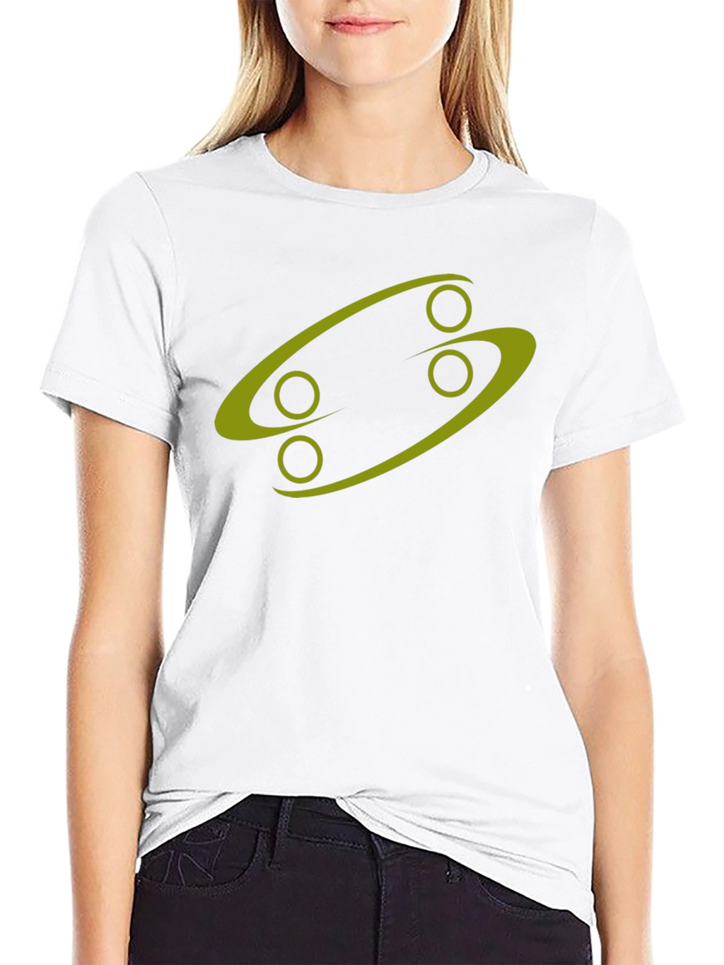 Abstract Graphic Print Mens T-Shirt