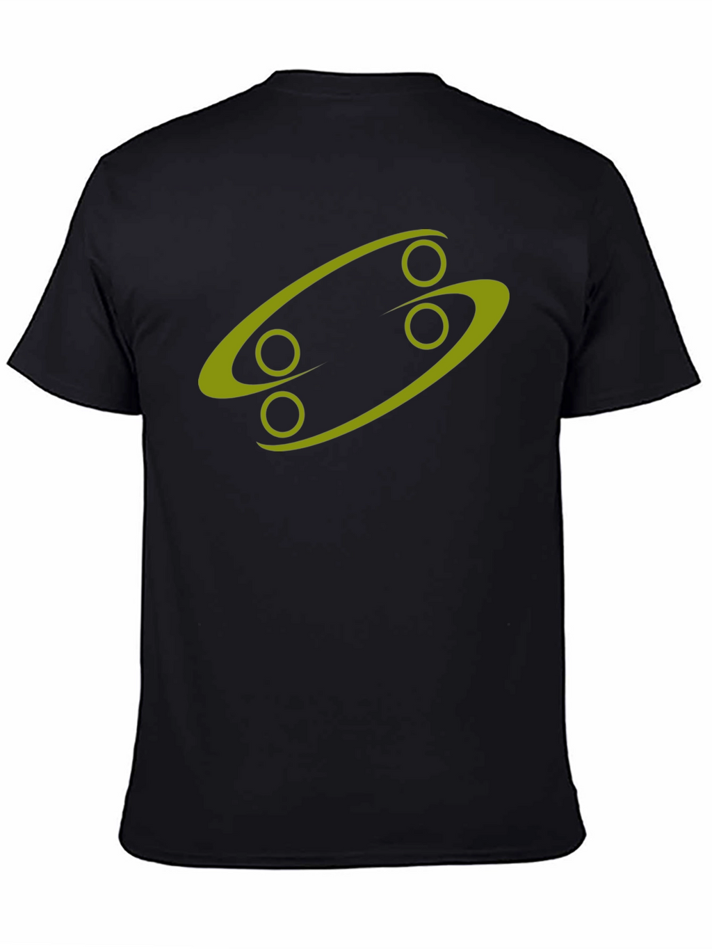 Abstract Graphic Print Mens T-Shirt