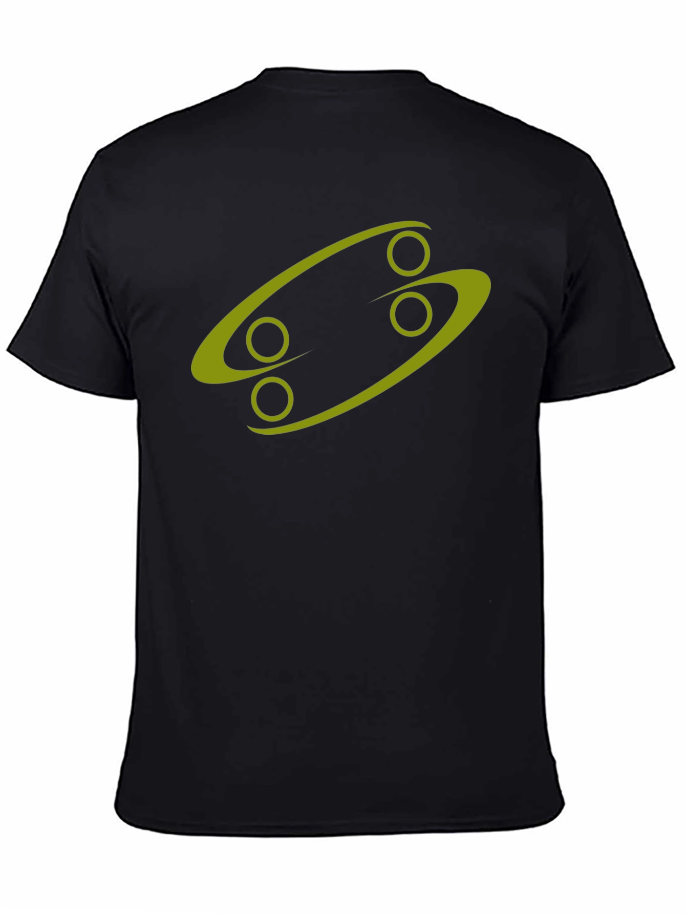 Abstract Graphic Print Mens T-Shirt