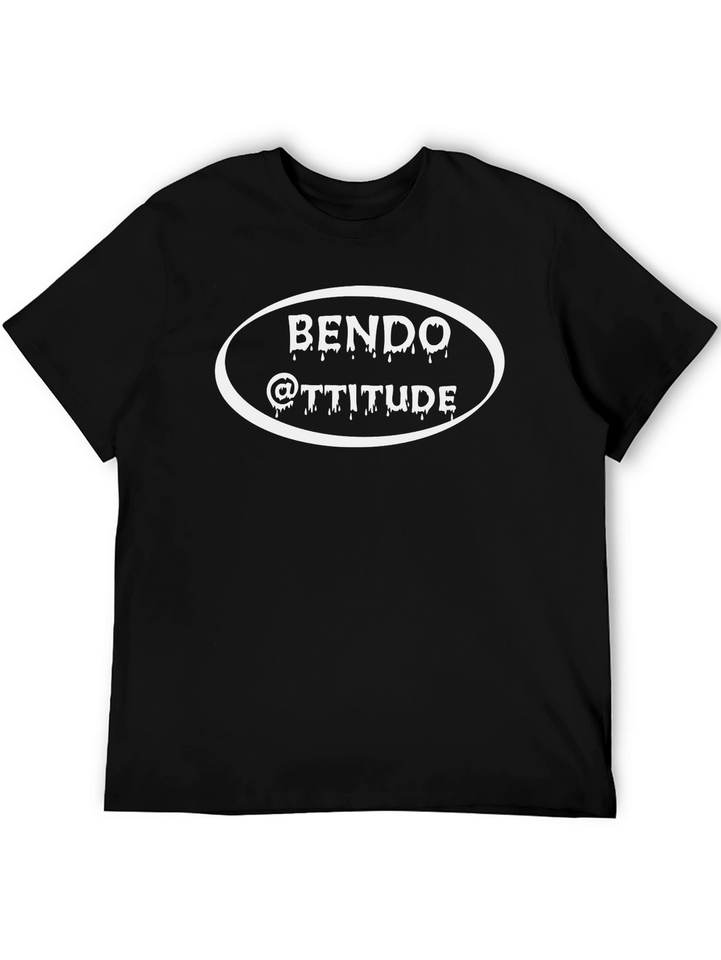 BENDO @TTITUDE Black Graphic Tee