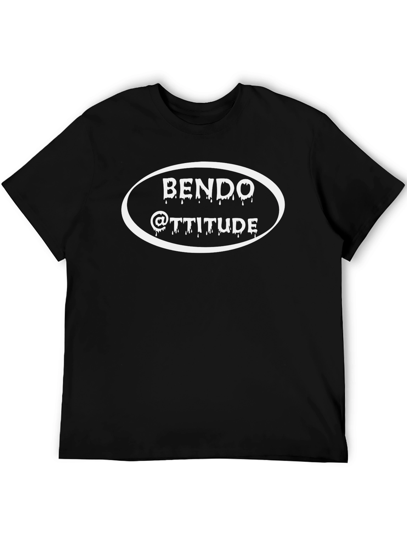 BENDO @TTITUDE Black Graphic Tee