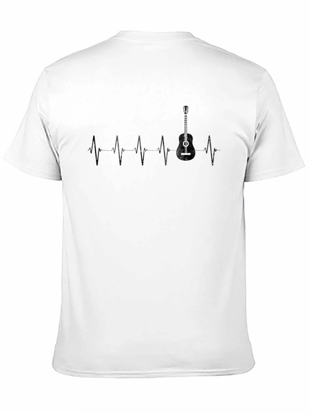Guitar Heartbeat T-Shirt - Musician Tee