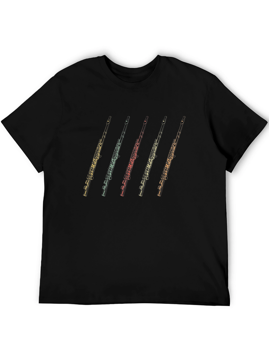 Retro Oboe T-Shirt - Music Lover Tee