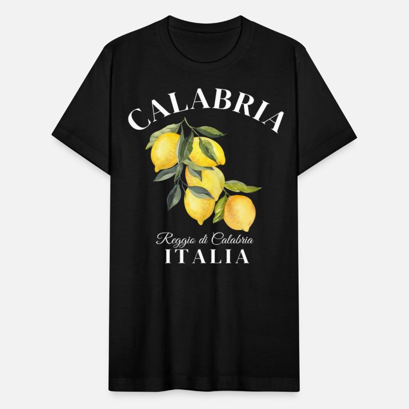 Calabria Southern Italy Lemons retro Design