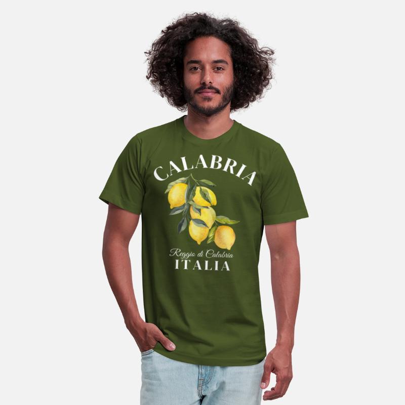 Calabria Southern Italy Lemons retro Design
