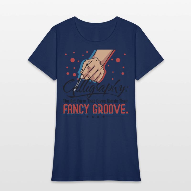 Calligraphy gives words their fancy groove