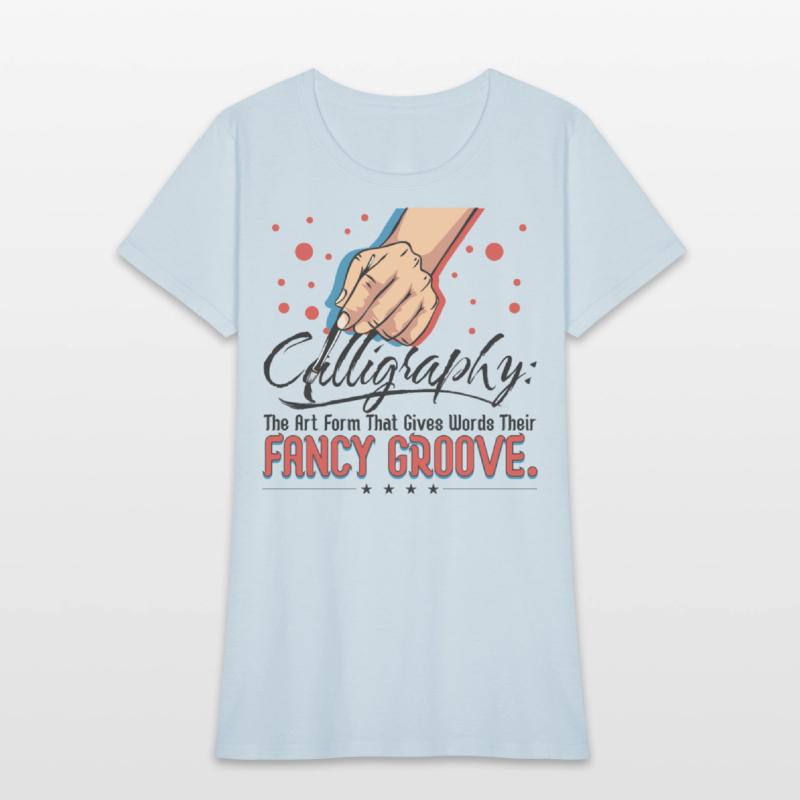 Calligraphy gives words their fancy groove