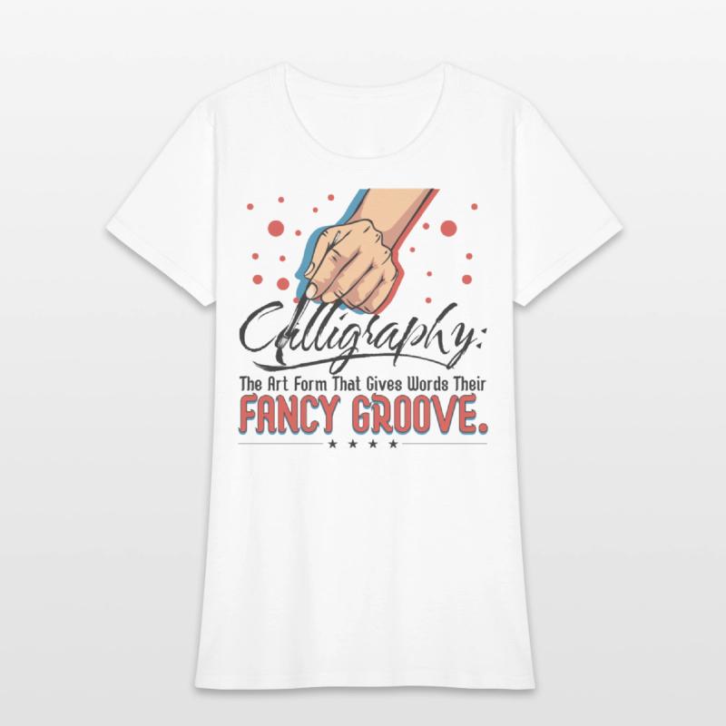 Calligraphy gives words their fancy groove