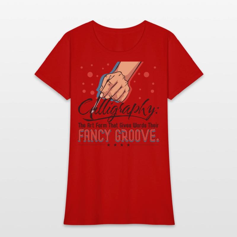 Calligraphy gives words their fancy groove