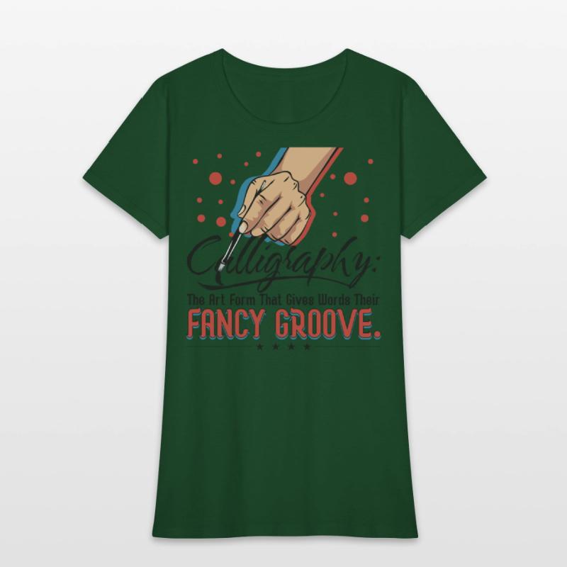 Calligraphy gives words their fancy groove