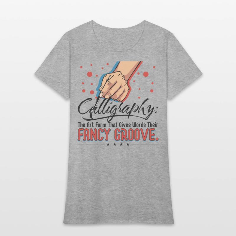 Calligraphy gives words their fancy groove