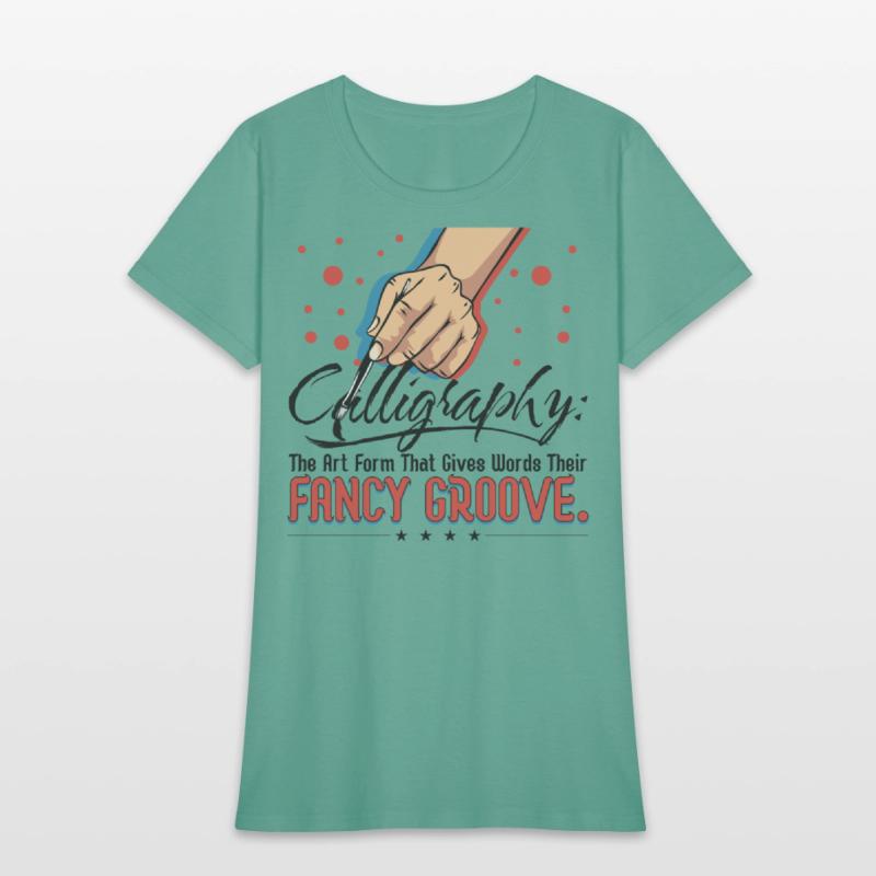 Calligraphy gives words their fancy groove