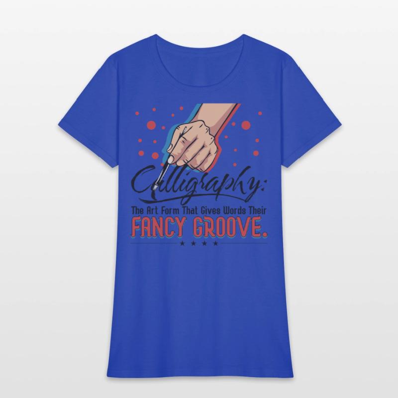 Calligraphy gives words their fancy groove