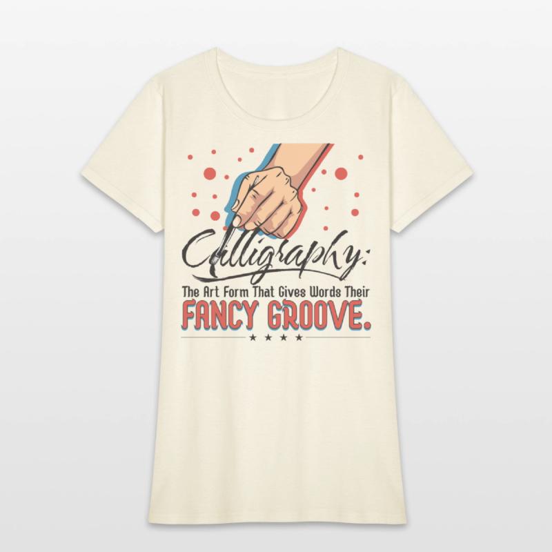 Calligraphy gives words their fancy groove