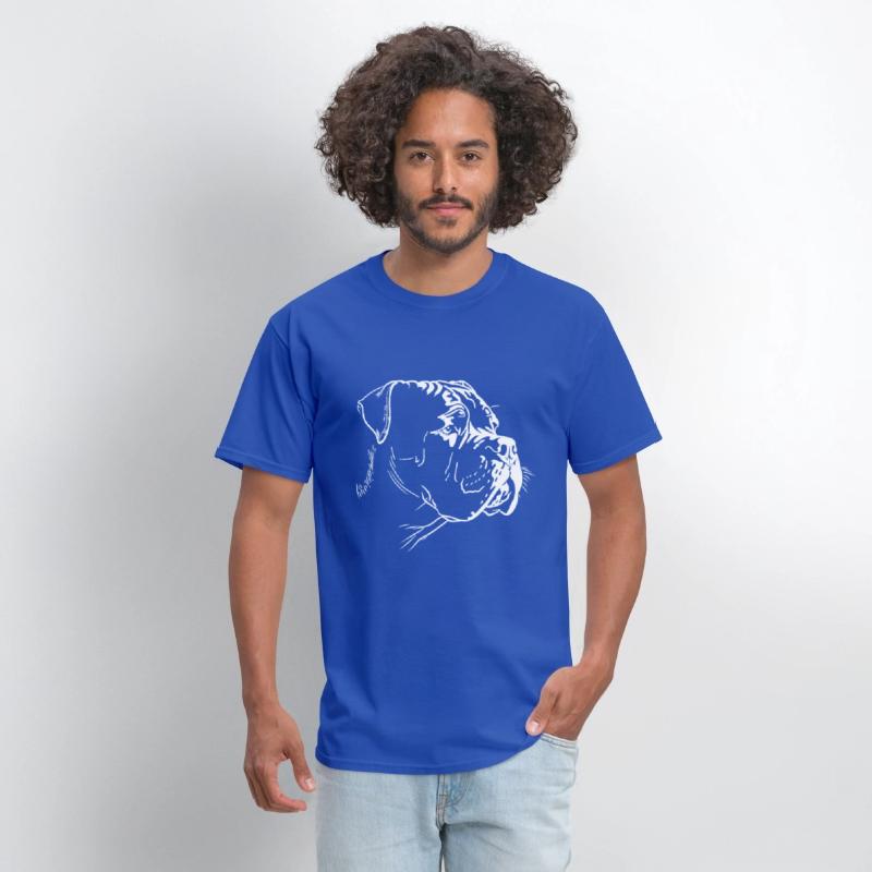 Cane Corso Face Gentle Giant Silhouette Line Art