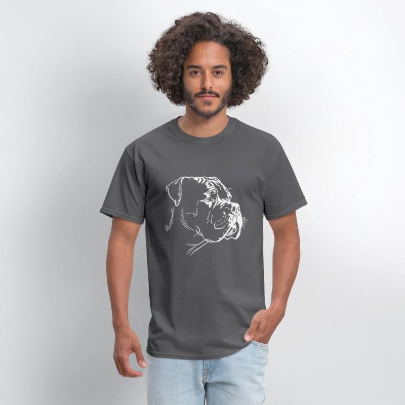 Cane Corso Face Gentle Giant Silhouette Line Art