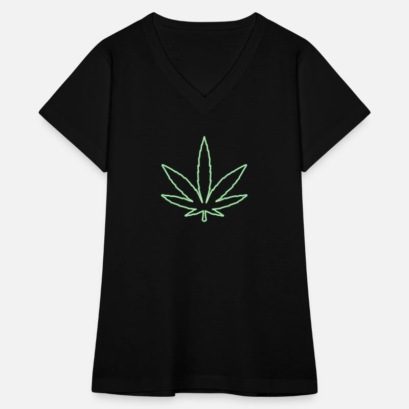 Cannabisleaf neon