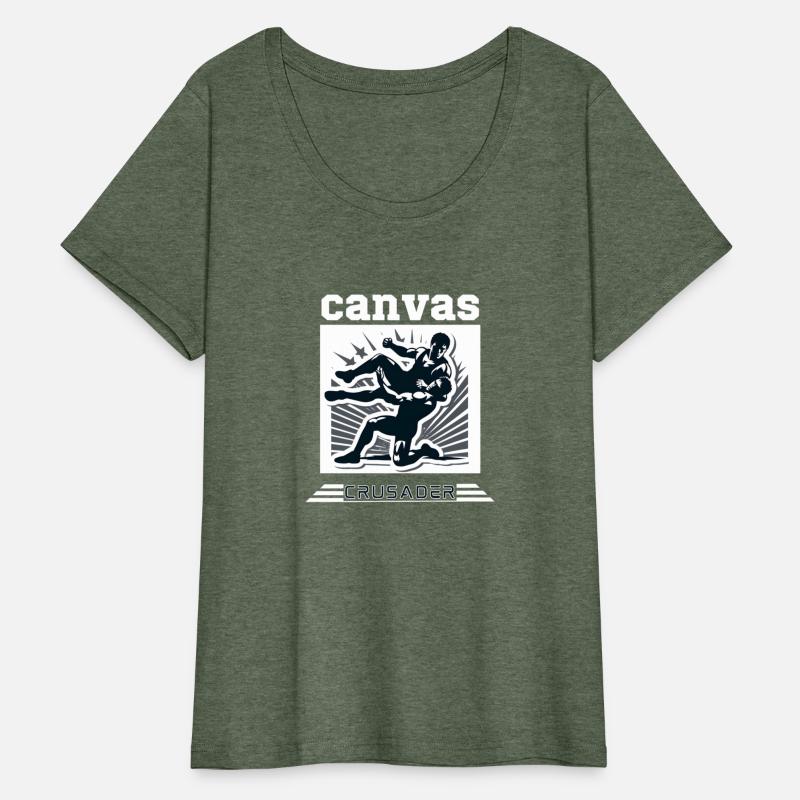 Canvas crusader wrestling