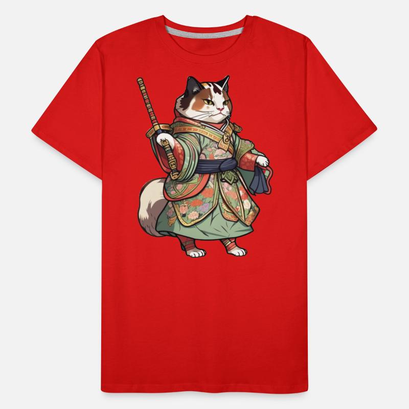 Cat Dress as Samurai