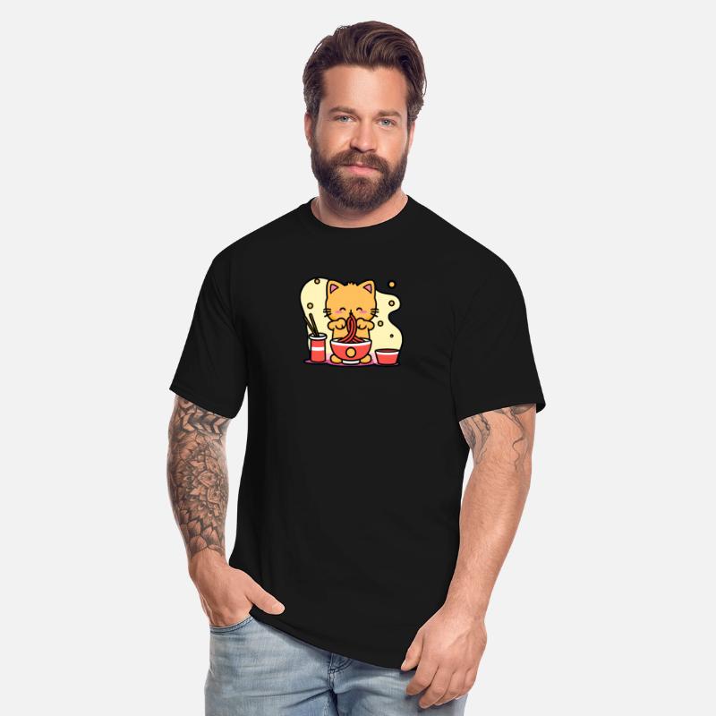 Cat Eating Spaghetti !