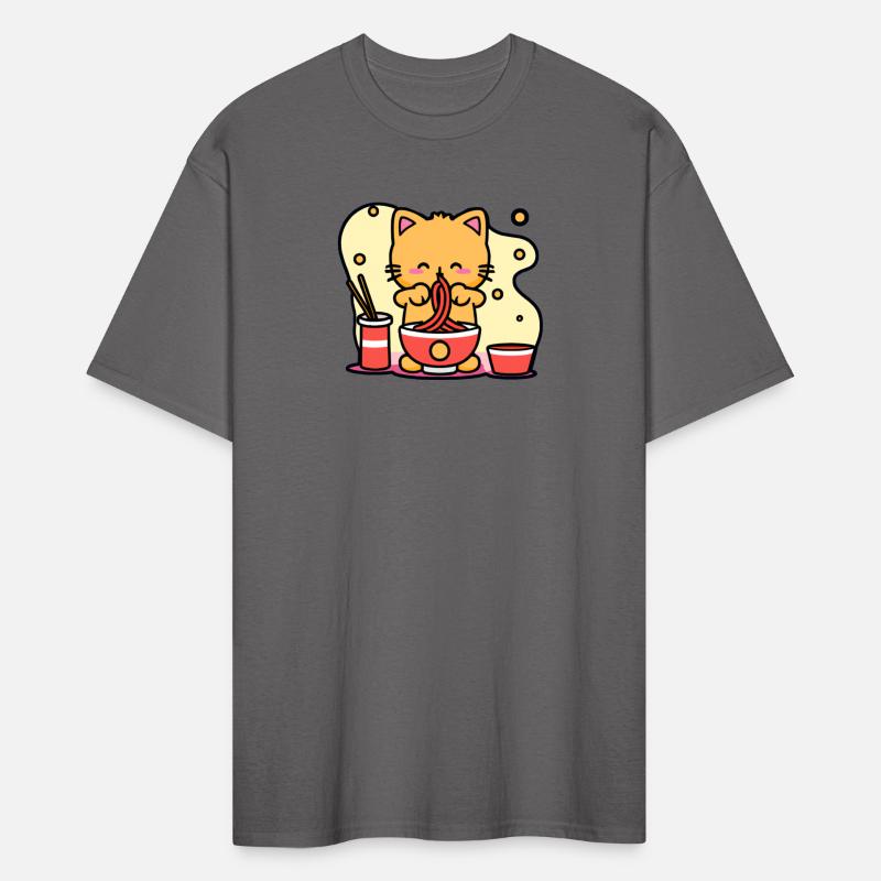 Cat Eating Spaghetti !