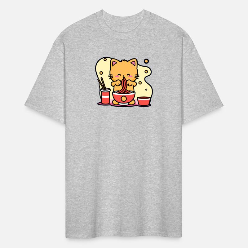 Cat Eating Spaghetti !