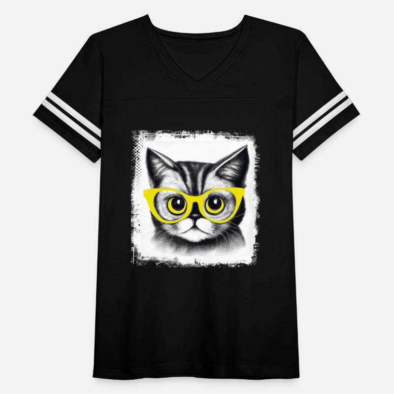 cat with funny goggles pet lovers kitty design