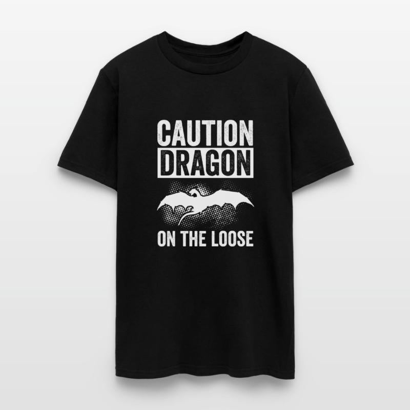 Caution dragon on the loose