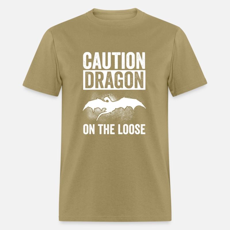 Caution dragon on the loose