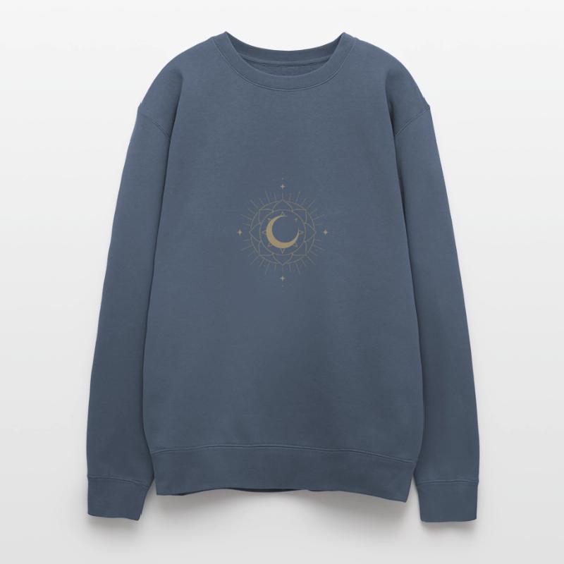 Celestial Moon Mandala – Sacred Geometry Spiritual