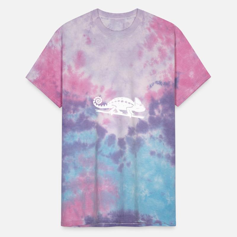 Chameleon Drawing In Ink Style