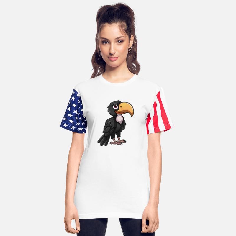 Charming California Condor Cartoon Character