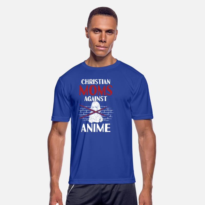 Christian Moms Against Anime Humor Tee