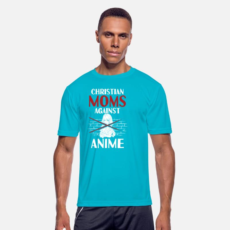 Christian Moms Against Anime Humor Tee
