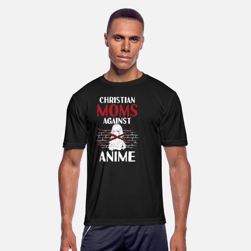 Christian Moms Against Anime Humor Tee