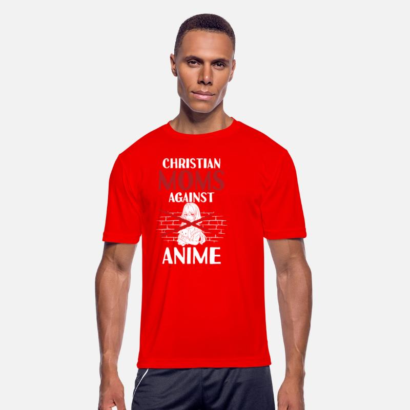 Christian Moms Against Anime Humor Tee