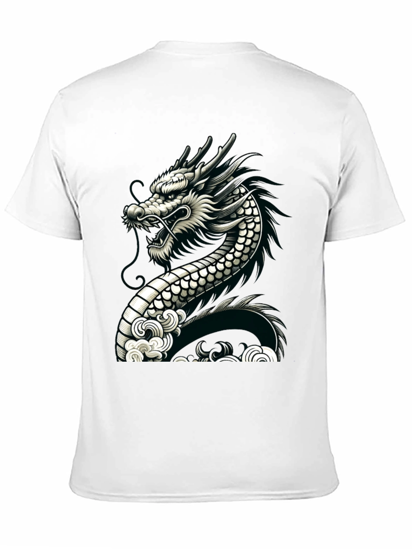 Dragon Graphic Black Tee