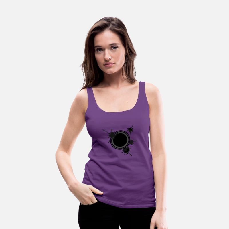 circle shape splatter