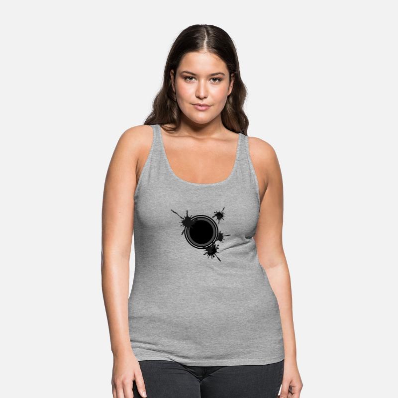 circle shape splatter