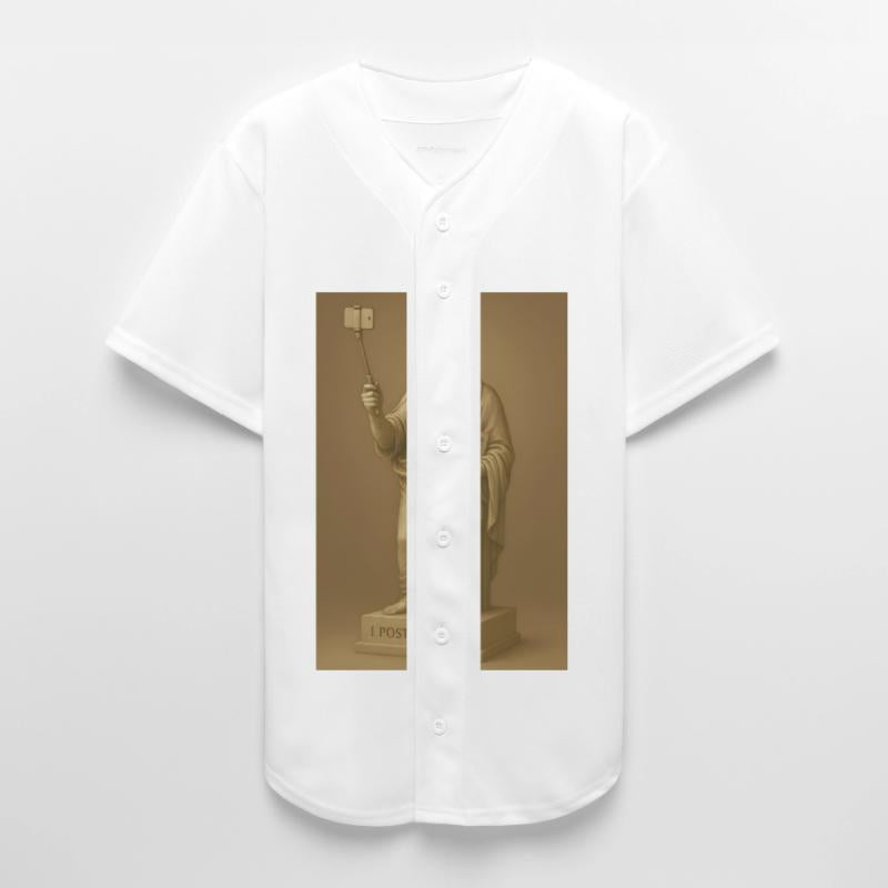 Classical Philosopher Selfie Statue