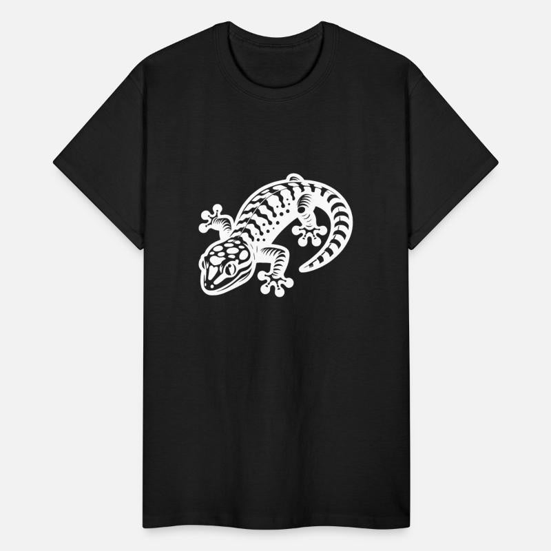 Clever Gecko In Tattoo Style