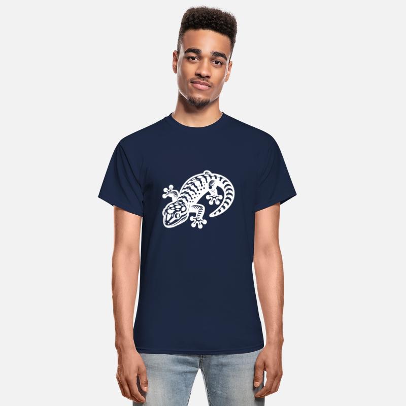 Clever Gecko In Tattoo Style