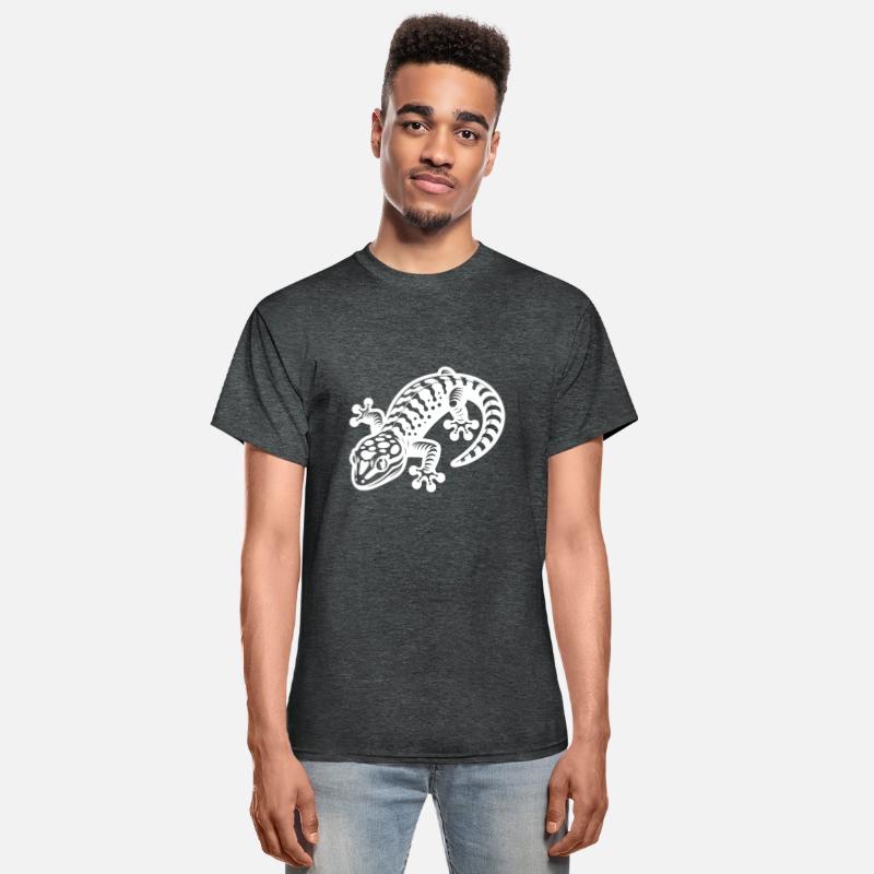 Clever Gecko In Tattoo Style