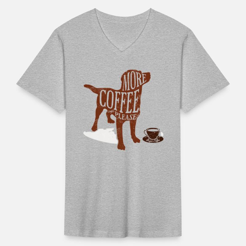 Coffee Dog say ''More Coffee Please''