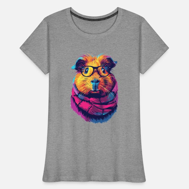 Colorful Hipster Guinea Pig for a Guinea Pig